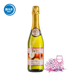 J&W SPARKLING APPLE JUICE