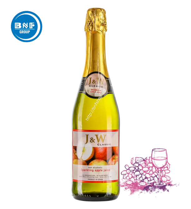  J&W SPARKLING APPLE JUICE